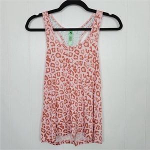 Size Small Pink Leopard Print Tank